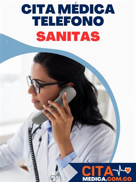 citas eps sanitas teléfono|Citas Médicas